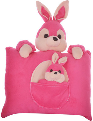 

Tickles Mother Rabbit Cushion - 35 cm(Pink)