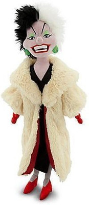 

Disney Cruella De Vil Plush Doll 21''(White)