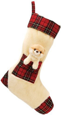 

Gund Boo Dog Christmas Stocking(White)