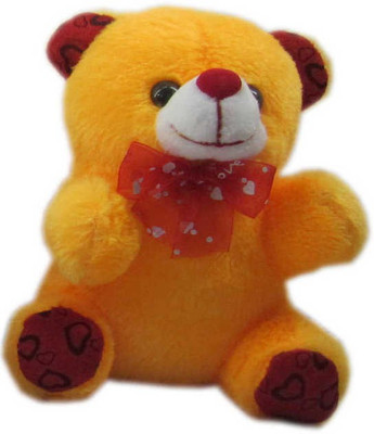

Advance Hotline Teddy bear with ribbon - 9 cm(Yellow)