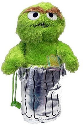 

Sesame Street Oscar 15" Plush Doll Backpack - 7 inch(Green)