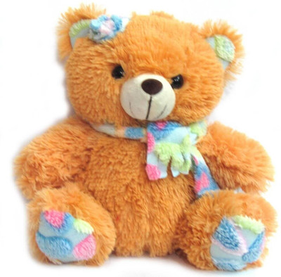 

Tickles Mufler Teddy - 10 inch(Brown)