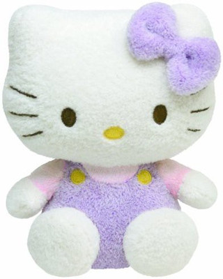 

Ty Pluffies Hello Kitty Purple(White)