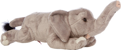 

Hamleys Lying Animal - Elephant - 8 inch(Grey)