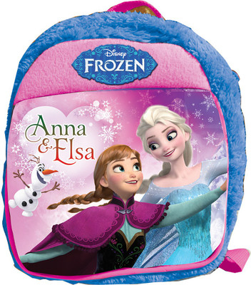 

Disney Frozen Plush Bag 2.5 L Backpack(Blue)