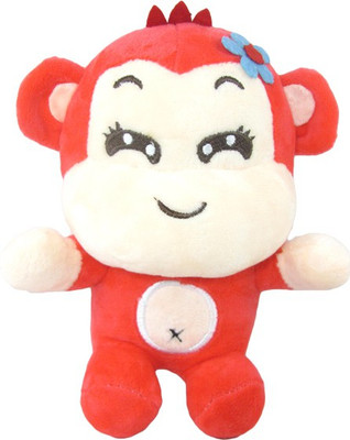 

Tickles Smarty Monkey - 16 cm(Red)