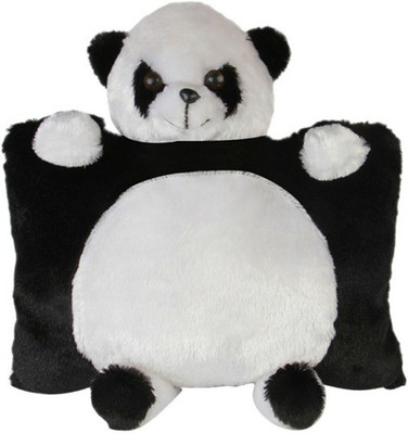 

Ktkashish Toys Black & White Soft Cloth Panda Pillow - 15 inch(Black, White)