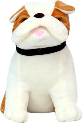 

Prachi BULLDOG SOFT TOYS 22CM - 22 cm(Brown)