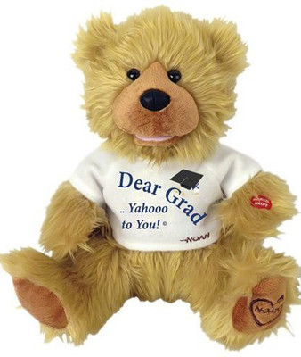 

Chantilly Lane 12" Noah Bear For Grad(Brown)