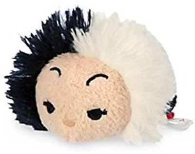 

Disney Cruella De Vil ''Tsum Tsum'' Plush 101 Dalmatians Mini 3(White)