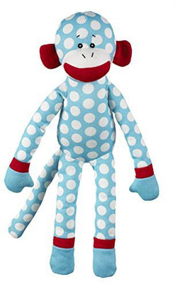 

Ganz 18" In Stitches Monkey Plushblue And White(Blue)