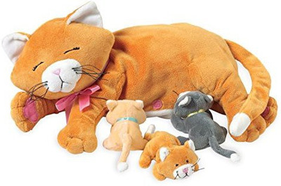 Manhattan Toy Nursing Nina Cat Nurturing Soft(Orange)