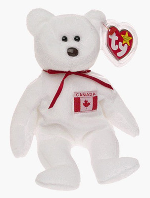 

ty Beanie Babies Maple The Bear - 24 inch(White)