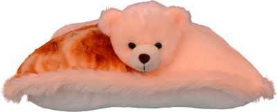 

Funtastik Cream Cute Puppy Pillow Cum Soft Toy - 35 cm(Cream)