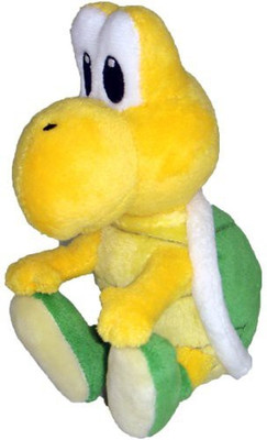 

Nintendo Official Super Mario Koopa Troopa Plush5"(Yellow)