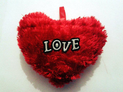 

Kraftivity Heart Shape Pillow For Love - 9 inch(Red)