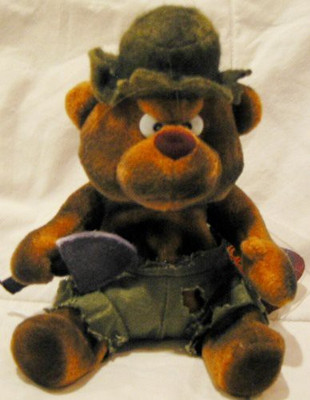

Meanies 1 X Burny The Bear Series 2 Bean Bag Plush From The(Brown)