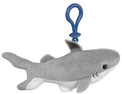 

Wildlife Artists Black Tip Shark Clip Keychain Wild Life Artist - 13 inch(Grey)