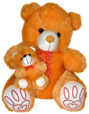 

Pari Brown Soft Teddy With Baby - 65 cm(Brown)