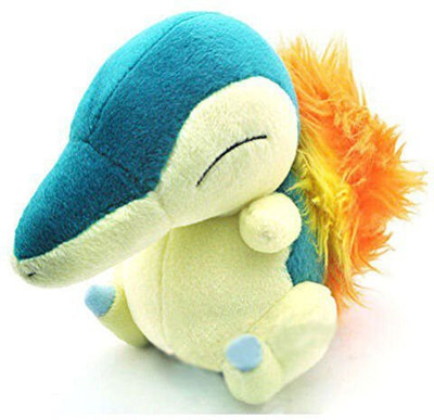 

Tangmarket Inc. Winterworm Cute Lovely 65" Pokemon Cyndaquil Plush Soft(Blue)