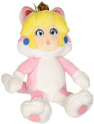 

Little Buddy Super Mario Neko Cat Peach Plush10"(White)