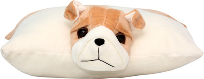 

Prachi BULLDOD BABY PILLOW MEDIUM - 42 cm(Brown)