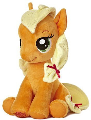 

Aurora World My Little Pony Seated Applejack Pony Plush, 10" - 20 inch(Multicolor175)
