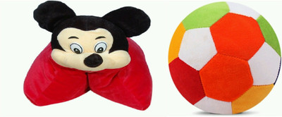 

Feathers MIckey Soft Ball - 66 mm(Multicolor)