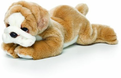 

Nat and Jules Bulldog Plush Large - 12 inch(Brown)
