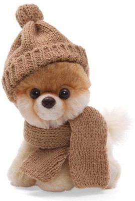

Gund 5" Itty Bitty Boo In Knit Scarf And Cap Plush - 20 inch(Multicolor274)