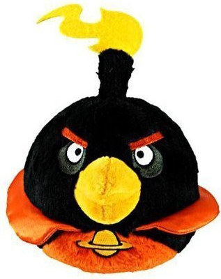 

Angry Birds Space 12Inch Black Bird With Sound - 11.81 inch(Black)