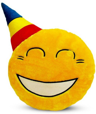 

Deals India Deals India Yellow Party and Laughing Tears Smiley Cushion - 35 cm(SmileyB&H)(Set of 2) - 35 cm(Multicolor)