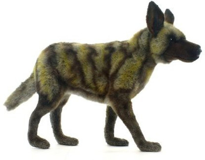 

Hansa African Wild Dog 14" Plush(Brown)