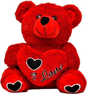 

Prachi Sweet Teddy With HeartC28 - 28 cm(Red)