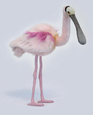 

Hansa Spoon Bill Bird Plush 15"(Pink)