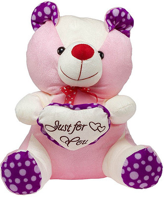 

Fashion Knockout Pink Big Teddy just For U - 40 cm(Pink)