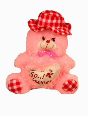 

Riya Enterprises Soft Bear - 28 cm(Pink)