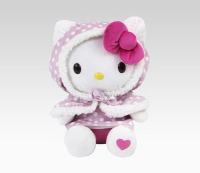 

Hello Kitty Plush Cape(White)