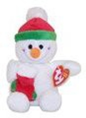 TY Beanie Babies Stockings Snowman(White)