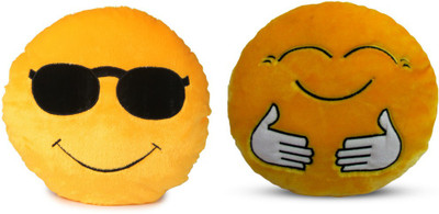 

Deals India Deals India Soft COOL Dude Smiley and Hugging Smiley Cushion - 35 cm(smiley2&E) Set of 2 - 35 cm(Yellow)