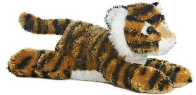 Aurora World 12" "Tony" Tiger Flopsie - 12.2 inch(Brown)
