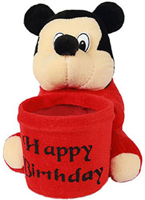 

VRV Soft Toy Micky Mouse Pen-stand - 15 cm(Red)