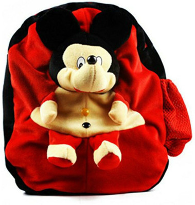 

MGP Creation Red Micky Nursery Play Kids School Bag - 14 inch(Red)