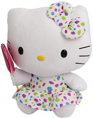 

TY Beanie Babies Hello KitLollipop Medium Plush(White)