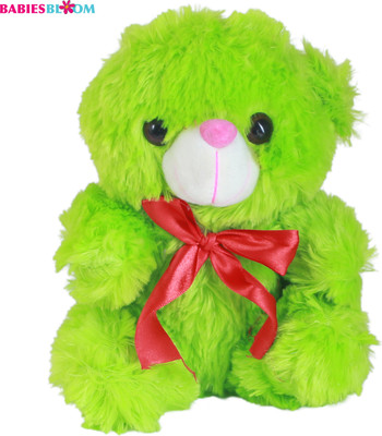 

Babies Bloom Plush Stuffed Lovely Green Teddy Bear - 20 cm(Green)