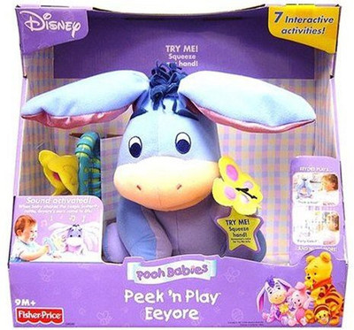 

Fisher-Price Peek 'N Play Eeyore - 15.75 inch(Blue)