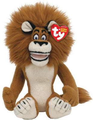 

TY Beanie Babies Madagascar Alexlion(Brown)