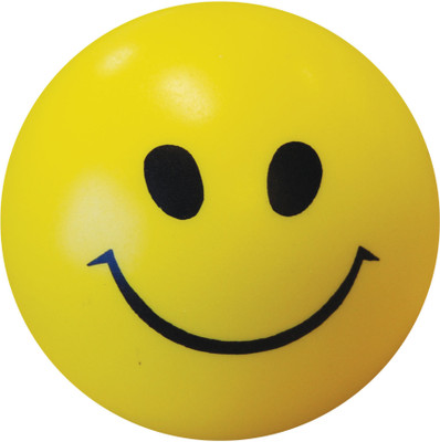 

Bgroovy Smiley Face Squeeze Stress Ball - 3 inch(Yellow)