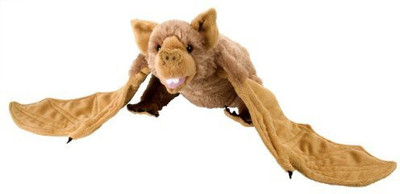 

Wild Republic Cuddlekins 12" Vampire Bat(Brown)