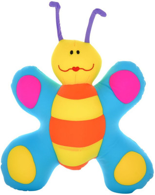

Twisha Lycra Butterfly 4 Spots Blue - 16 inch(Blue)